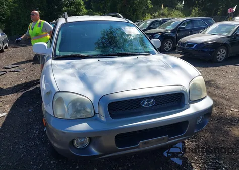 2004 Hyundai Santa Fe Gls z USA, uszkodzony, nr VIN KM8SC73D24U599503